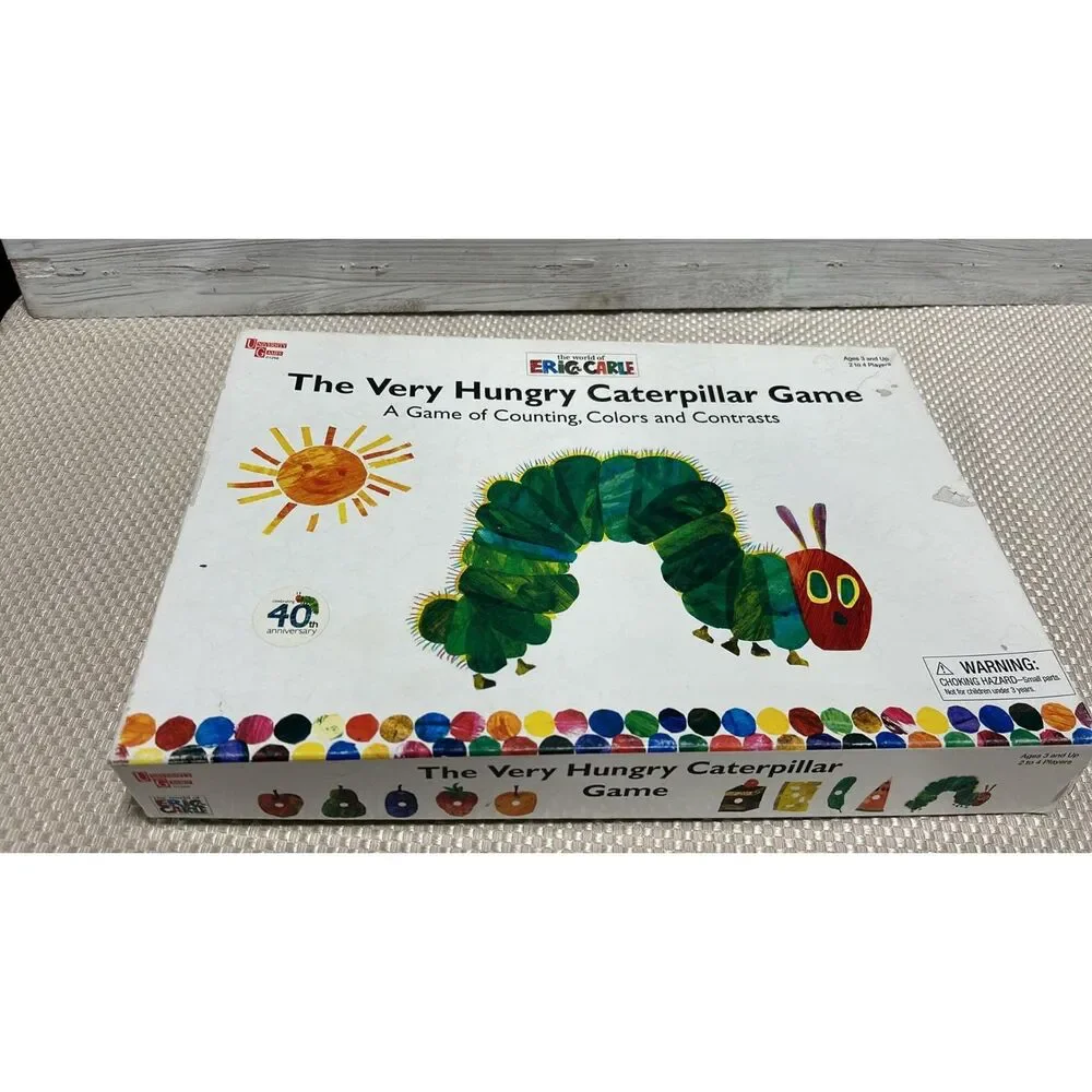 2006  The Very Hungry Caterpillar Board Game By Eric Carle University